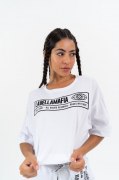 Заказать LabellaMafia Футболка укороченная Cropped 23640 (White)