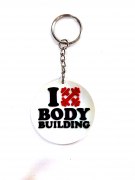 Заказать Do4a Accs Брелок I love bb черный