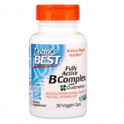 Заказать Doctor's Best Active B-Complex with Quatrefolic 30 вег капс
