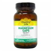Заказать Country Life Magnesium Caps With Silica 300 мг 60 вег капс