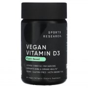 Заказать Sports Research Vegan D3 5000 IU 60 вег капс
