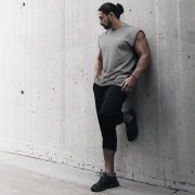 Заказать Bodybuilding Футболка Без Рукавов ALPHA (Серый)