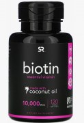 Заказать Sports Research Biotin 10 000 мкг 120 вег капс