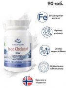 Заказать Norway Nature Iron Chelated 36 мг 90 таб