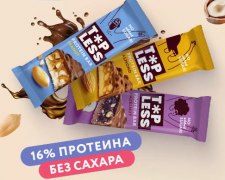 Заказать FitnesSHOCK Батончик глазированный TOP LESS 45 гр