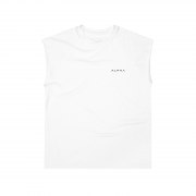 Заказать Bodybuilding Футболка Без Рукавов ALPHA (Белый)